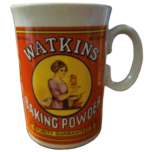 Vtg 92 Watkins Baking Powder #2 Heritage Collection #7902 Mug Coffee Soup Bowl - Picture 1 of 6